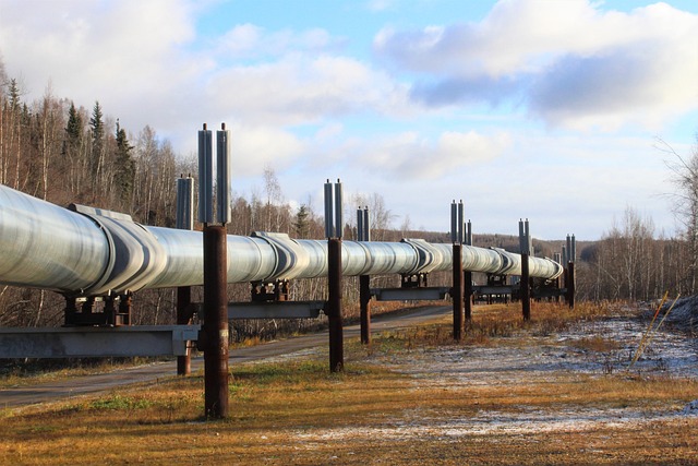 A gas pipeline.