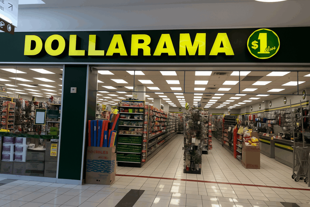 Picture of a Dollarama store.